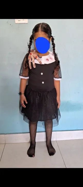 Vestido de Halloween Infantil - Foto 3