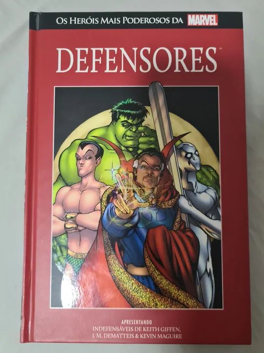 Defensores - HQ Coleção Os Heróis Mais Poderosos da Marvel 
