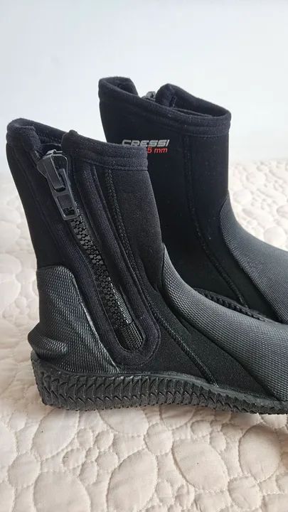 Bota Longa De Neoprene Para Mergulho Cressi Isla 5.0 - Foto 2