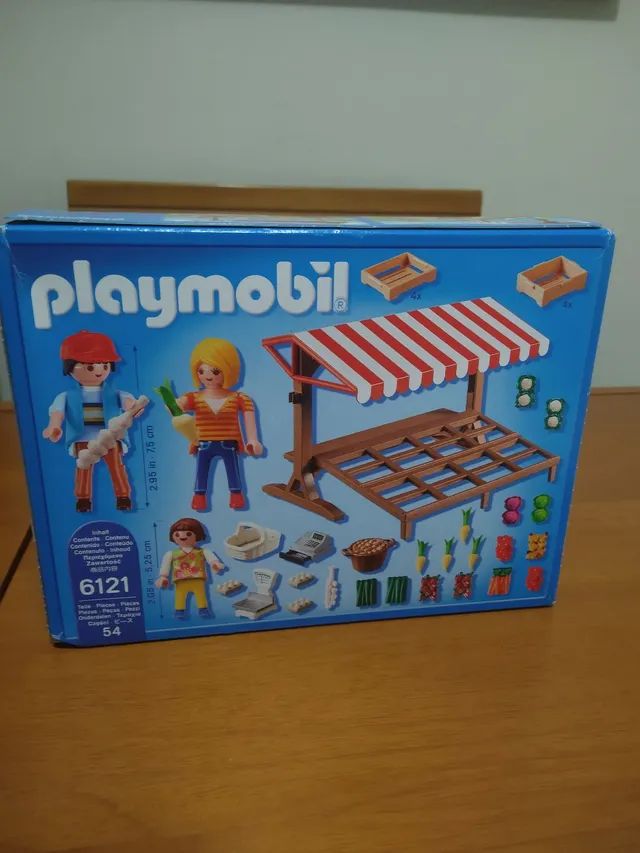 Playmobil - barraca da feira - set 6121 -lacrado - Foto 3