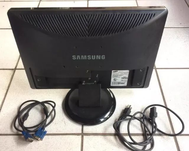 Monitor Samsung 931bw 19 Pol Com Dvi / Vga - Funcionando - Foto 3