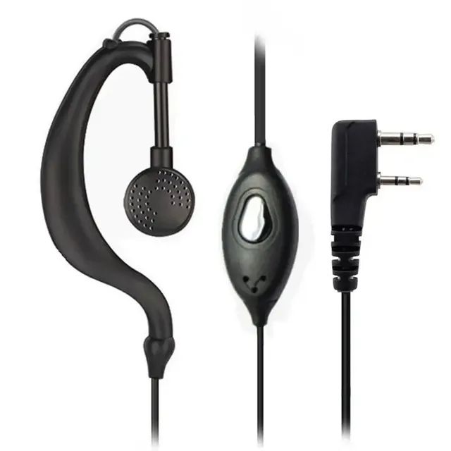 Fone de ouvido com microfone para rádio comunicadores - Foto 3