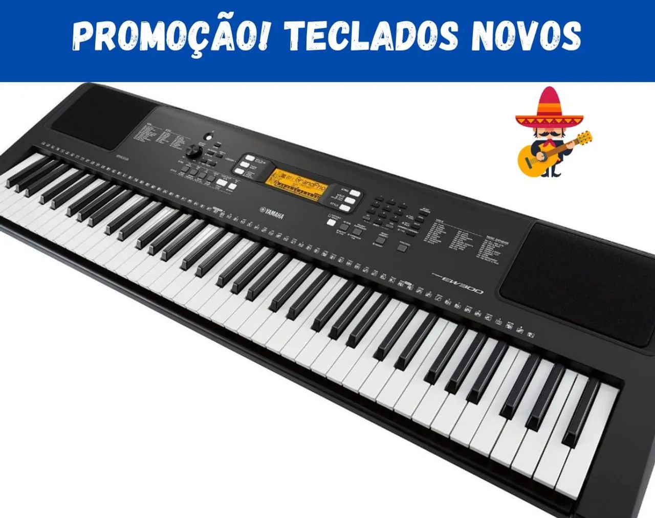 Teclado Novos Queimão 
