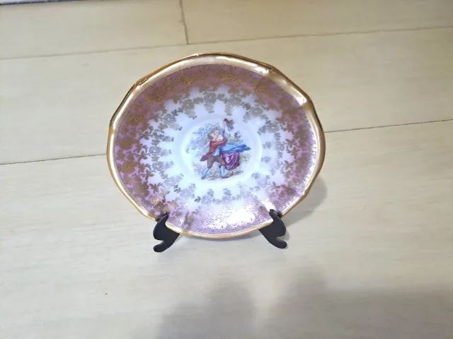 Prato Decorativo Porcelana Pátria - 541 PA HandGemalt - Foto 2