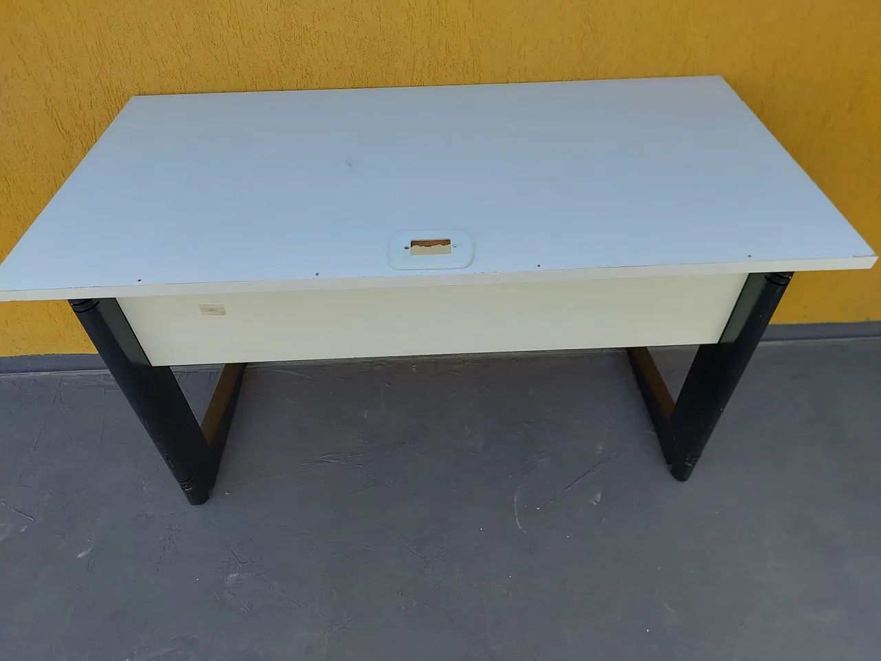 Mesa escritório reta - Foto 3