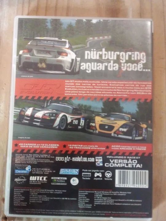 Jogo para pc gtr evolution, com caixa e manual - Foto 2