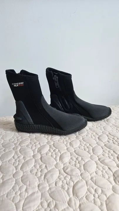 Bota Longa De Neoprene Para Mergulho Cressi Isla 5.0