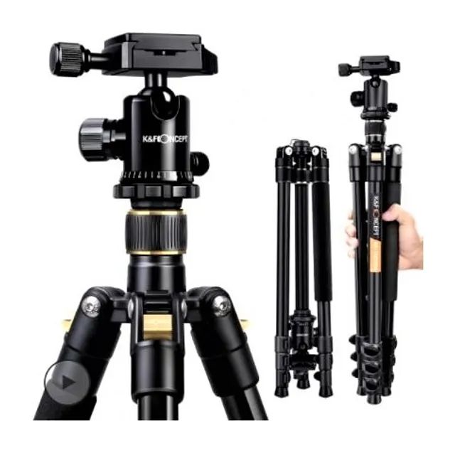 (Aceito cartão) Tripé Fotográfico da K&F Concept - Modelo: KF-TM2324 - Foto 3