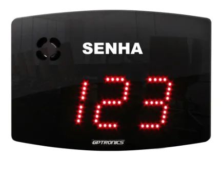 Painel de Senhas Aleatórias e Sequenciais Agilize Slim 25 - Foto 2