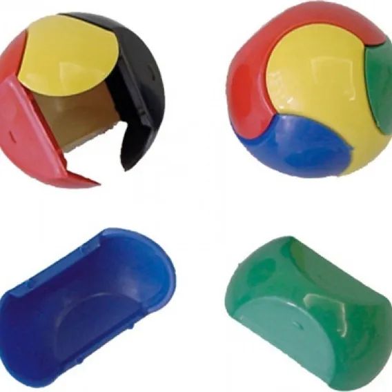 Bola Monta E Desmonta Didatico Quebra Cabeça  6,5cm  6100 - Foto 4