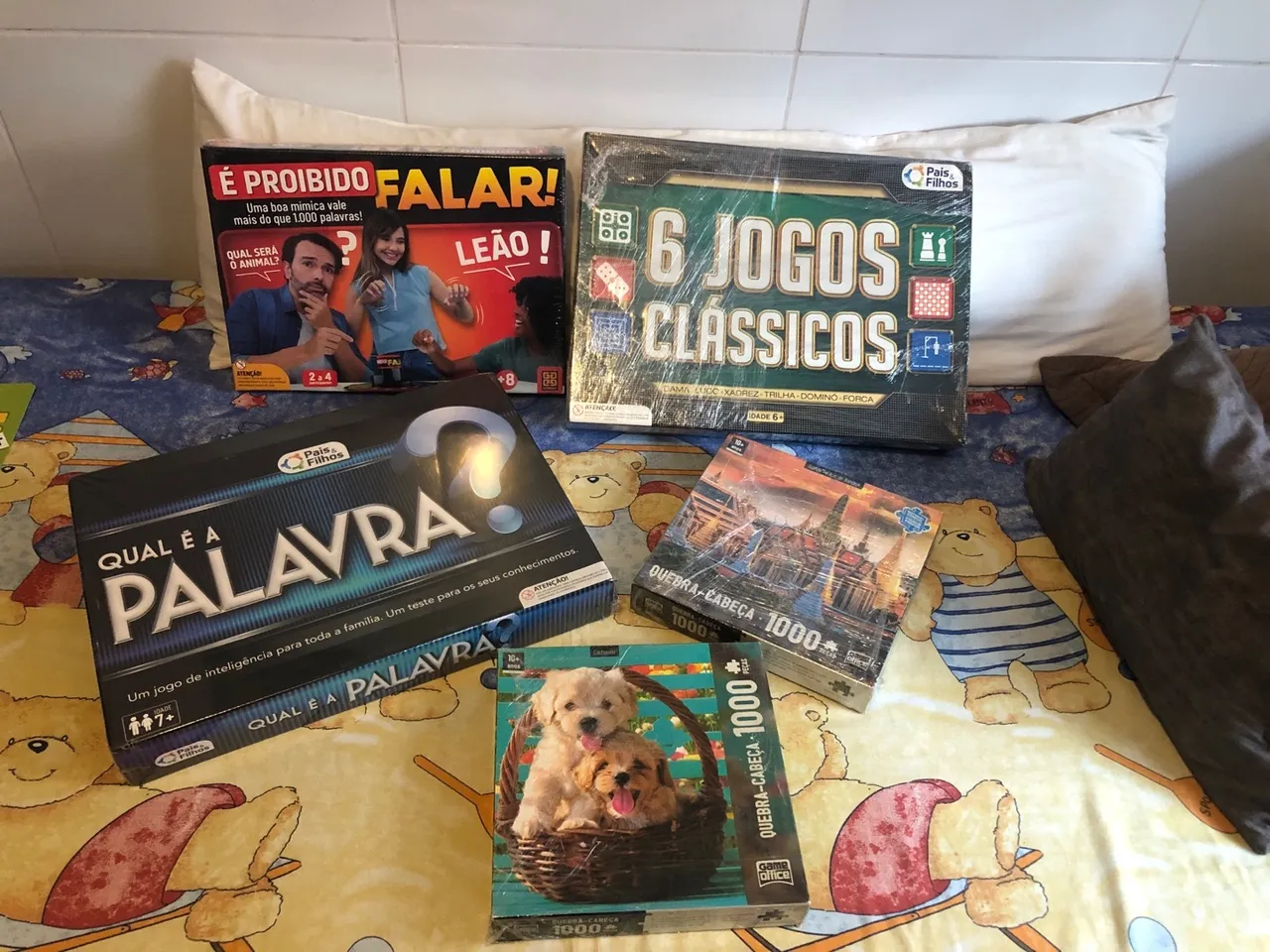 Jogos e quebra cabeça