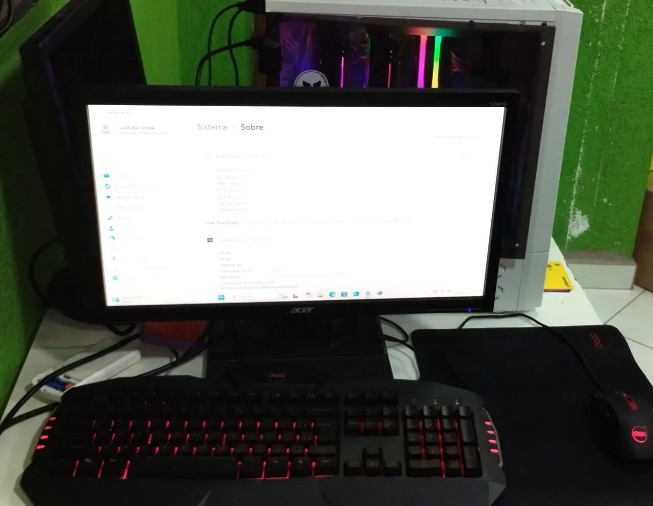 PC Gamer Completo Acer
