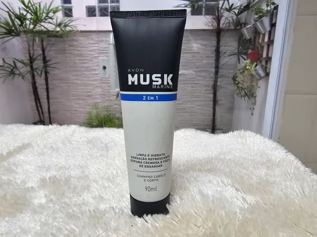 Musk Marine shampoo cabelo e corpo  - Foto 3