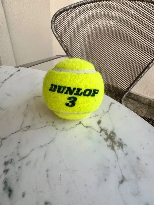 3 bolas de tênis Dunlop  - Foto 3