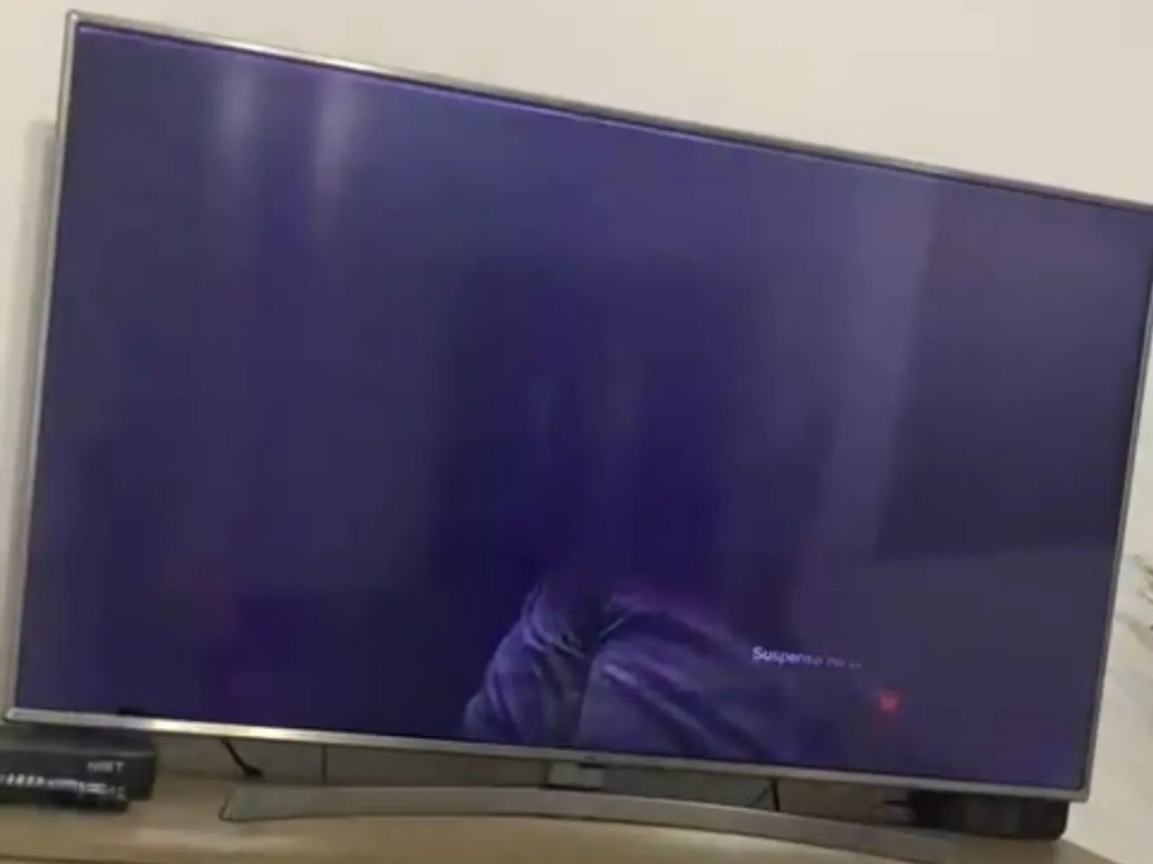 Tv LG 55 polegadas com defeito