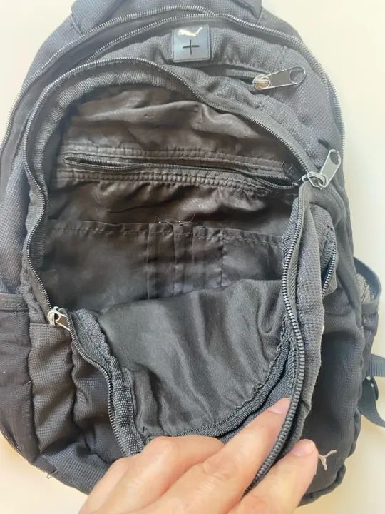 Mochila Preta PUMA pequena - Foto 4