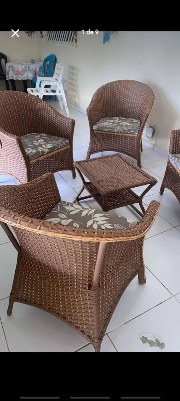 Conjunto de Mesa e Cadeiras para Área Externa - Foto 3