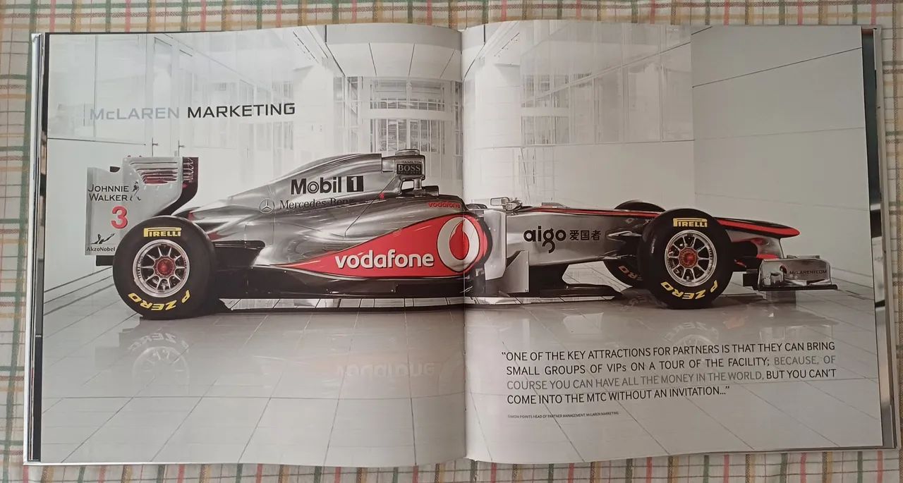 Catálogo OFICIAL da Fábrica da McLaren (Inglaterra) - Foto 2