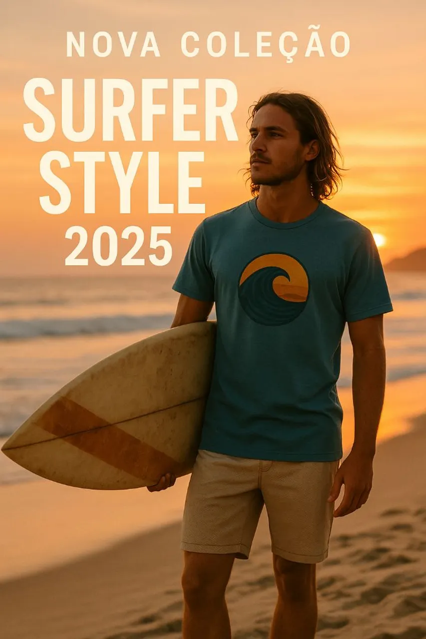 Camiseta Surfer Style 2025