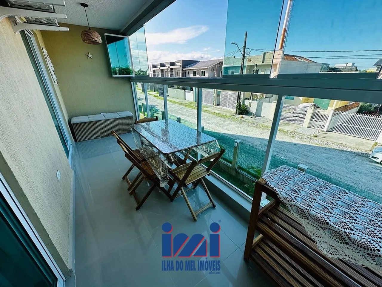 Apartamento com vista para o mar e churrasqueira - Foto 2