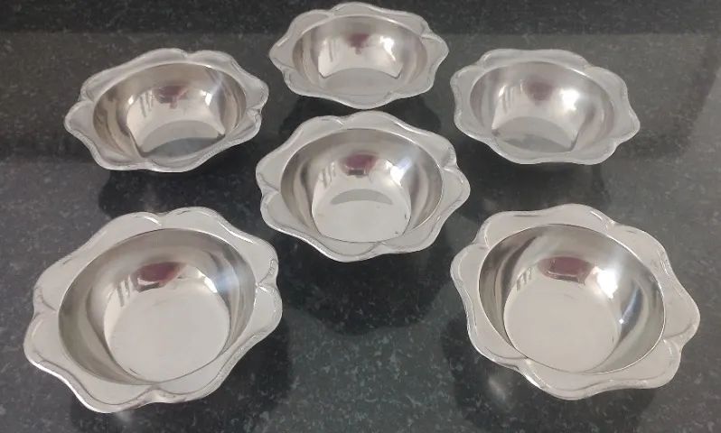 18 unidades de taças para sobremesa de alumínio (3 modelos) - Foto 4