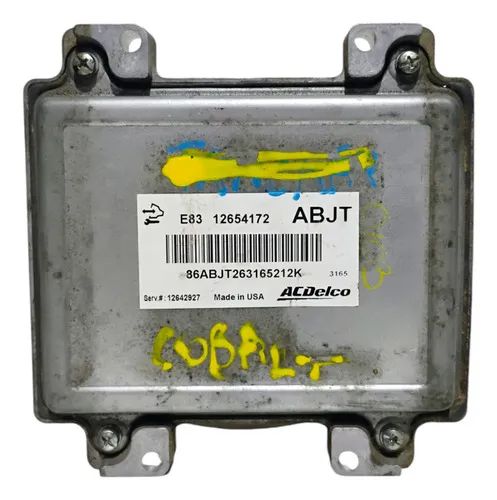 Módulo Injeção Cobalt 1.4 2014 / E83 12654172 Abjt - Peças para