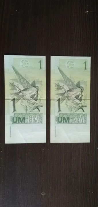 2 Notas antigas de 1 Real - Foto 2