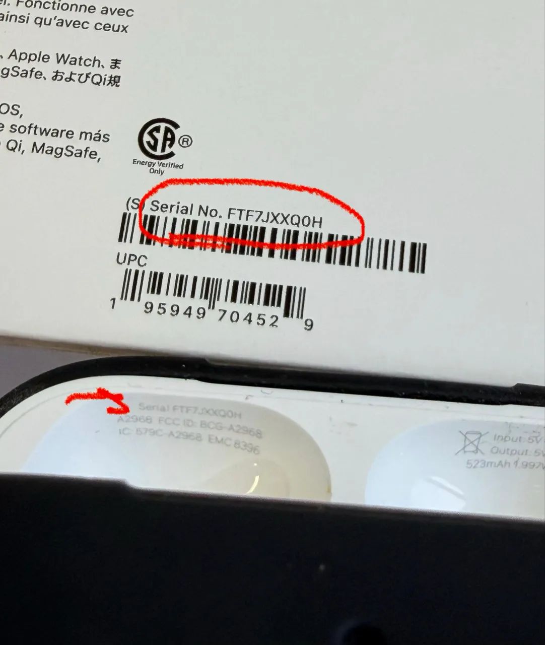 AirPod Pro 2 (USB-C), carregador 30W, caixa, acessórios, original em perfeito estado - Foto 3