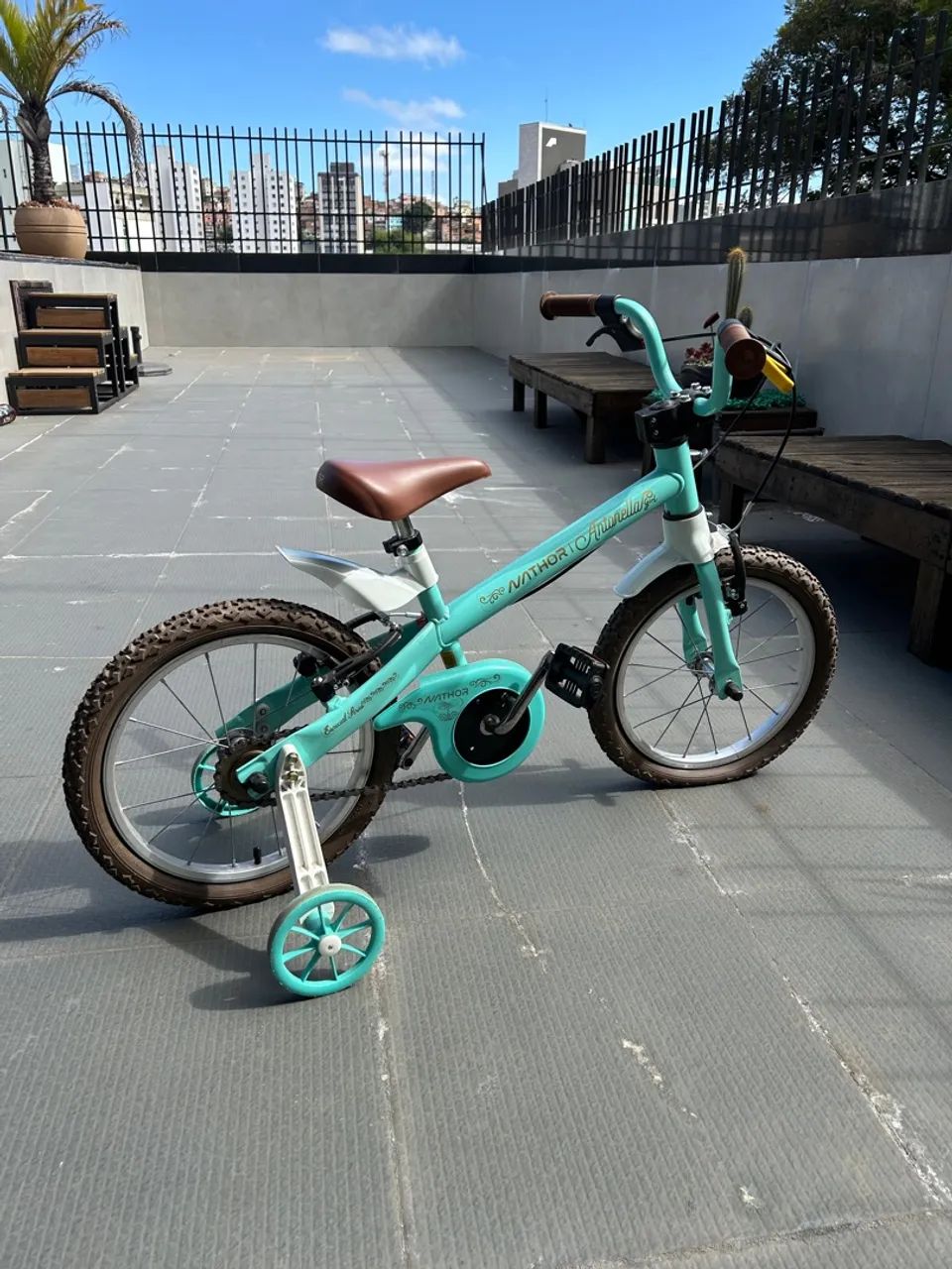 Bicicleta infantil nathor antonella aro 16 - Foto 2
