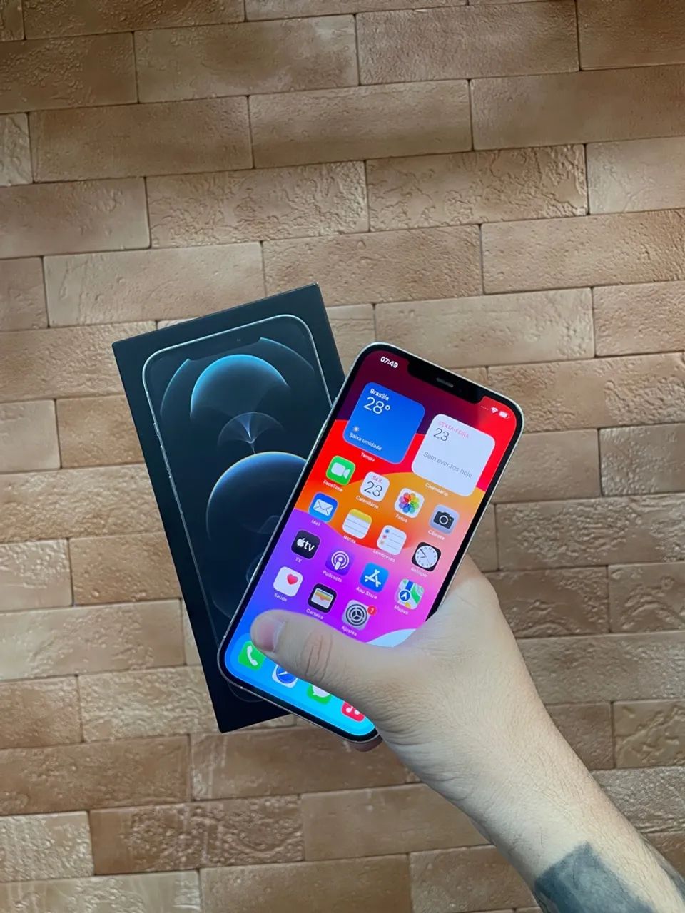 iPhone 12 Pro maxx 256gb - a melhor loja é aqui  - Foto 4