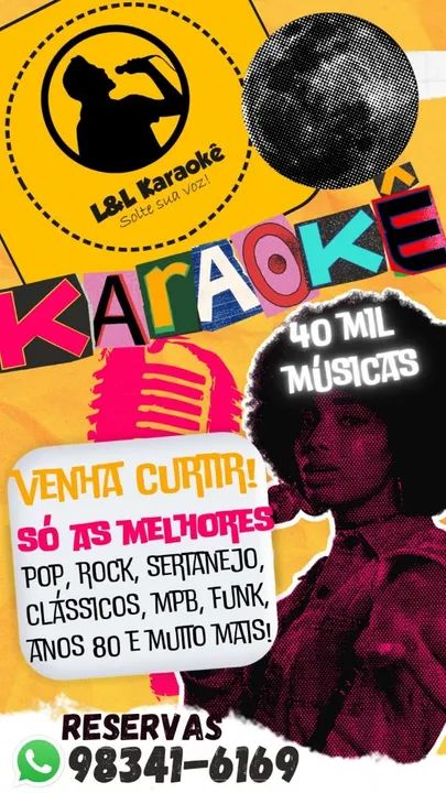 Karaokê em casa
