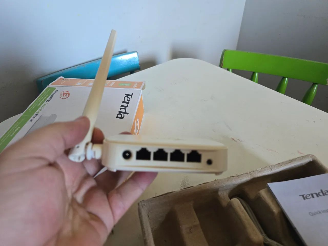 Roteador Wireless Tenda ótimo estado - Foto 3