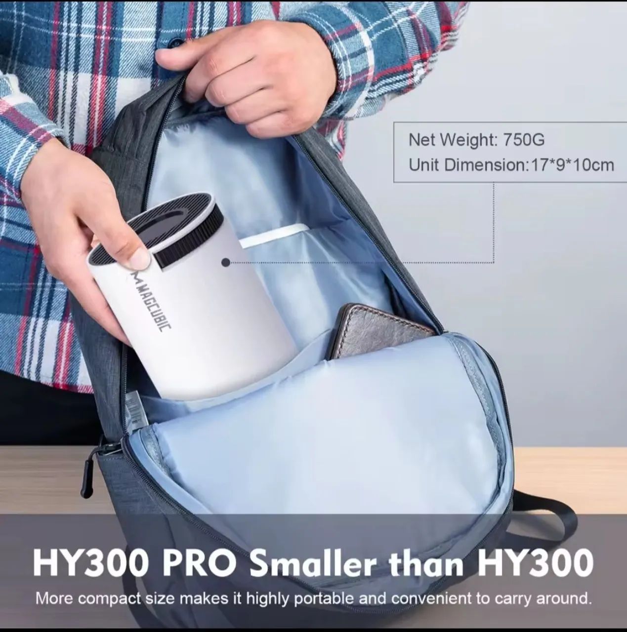 Projetor Magcubic HY300 Pro 64396663576323124