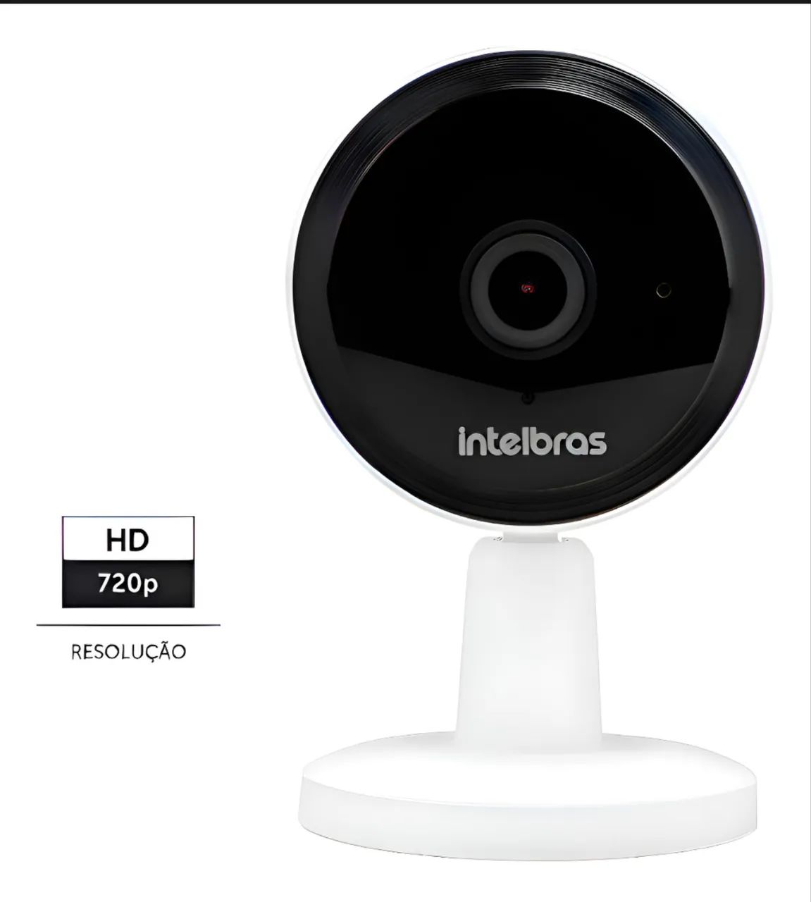 Vendo Câmera Inteligente HD Im1 Branca Intelbras - Foto 4