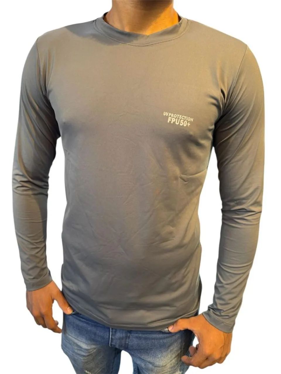 Camiseta Manga Longa Proteção UV50+ - Foto 2
