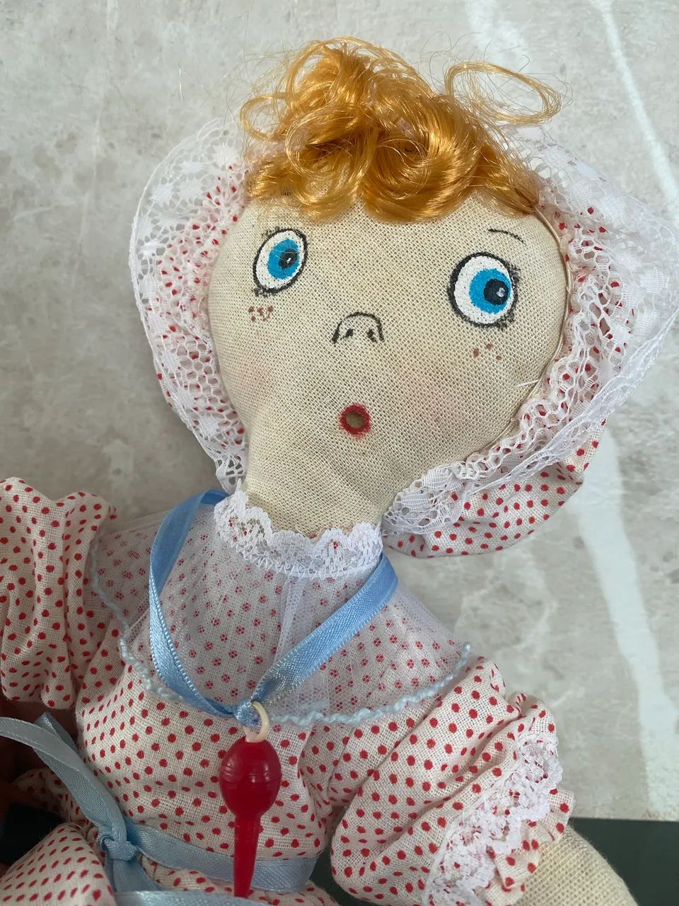 Boneca de pano antiga  - Foto 2