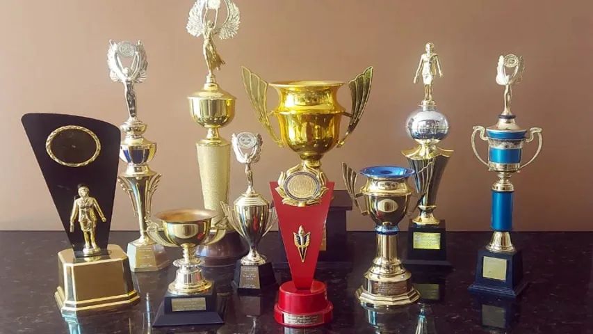 Troféus de Melhor Vendedora - Lote com 10 peças 