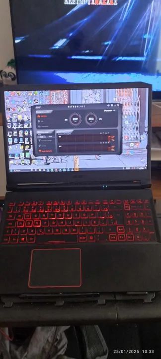Notebook Gamer Nitro 5, Ryzen 7, GTX 1650, 32GB RAM, 3TB