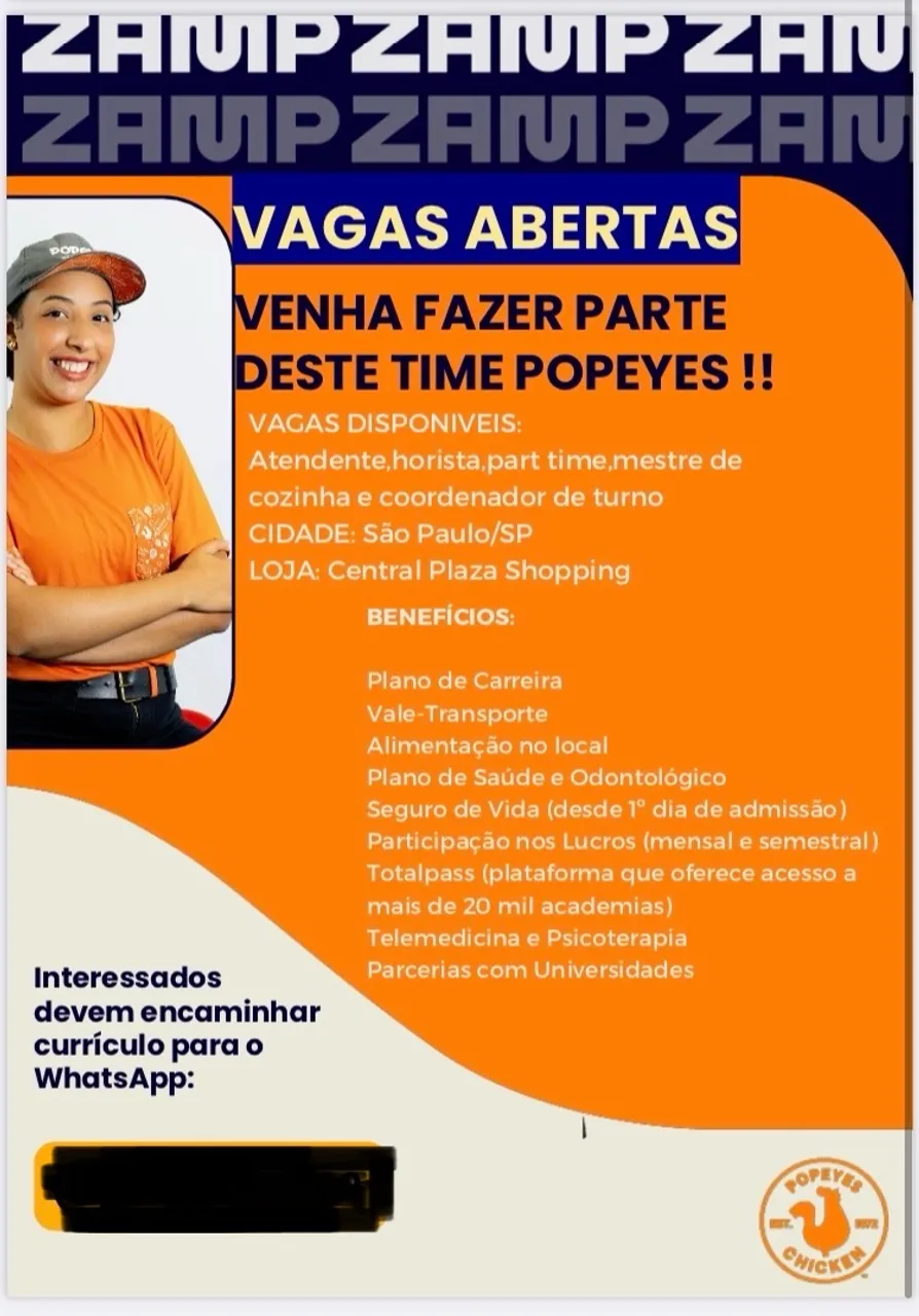 Temos vagas !!