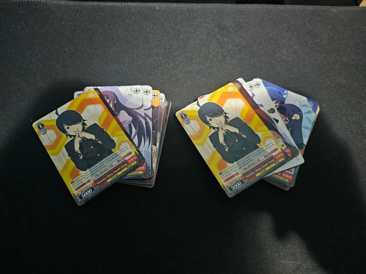 TCG Weiss Schwarz - Bakemonogatari - Monogatari series - Trial Deck inglês