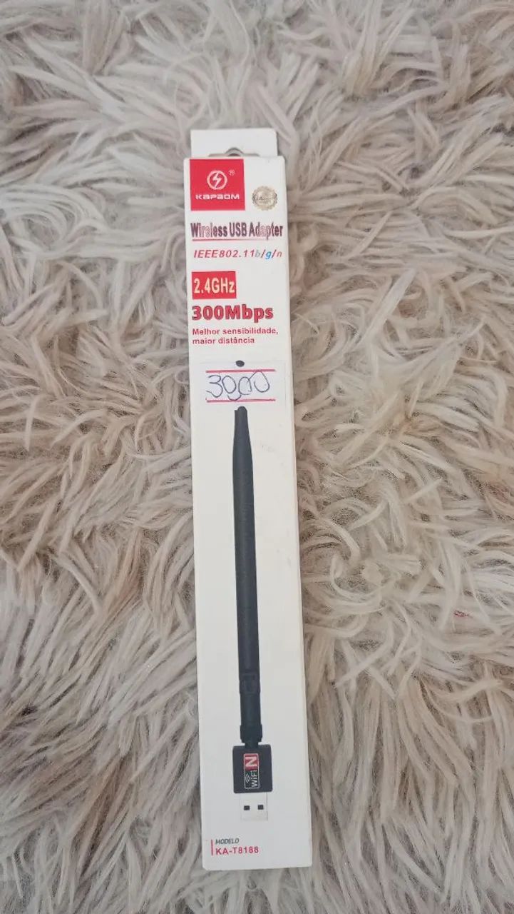 Adaptador Wi-Fi USB 2.4GHz 300Mbps - KA-T8188