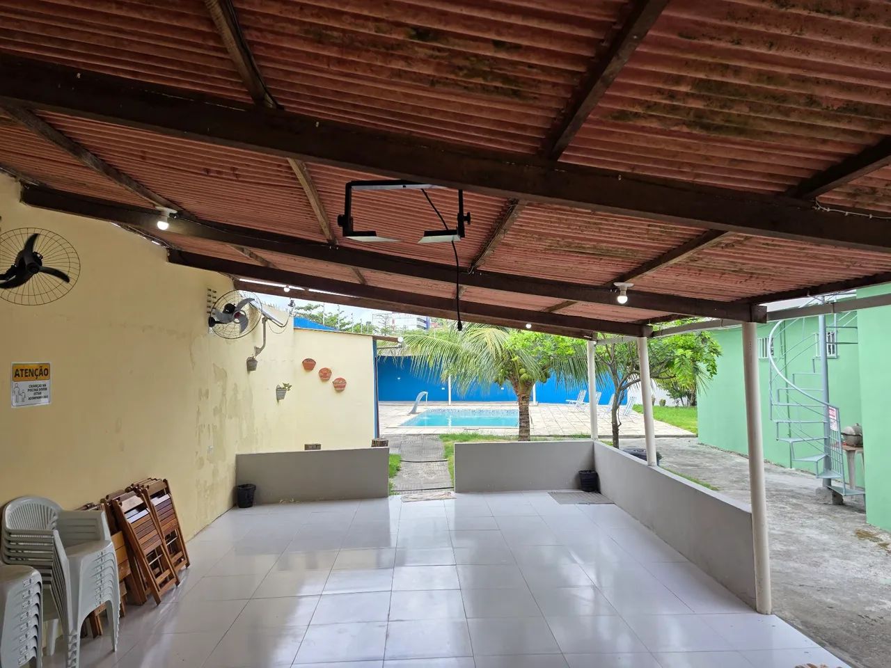 ÁREA DE LAZER, CASA DE CAMPO COM PISCINA,CASA DE FESTAS, CASAMENTO E EVENTOS, ESPAÇOSA  - Foto 4