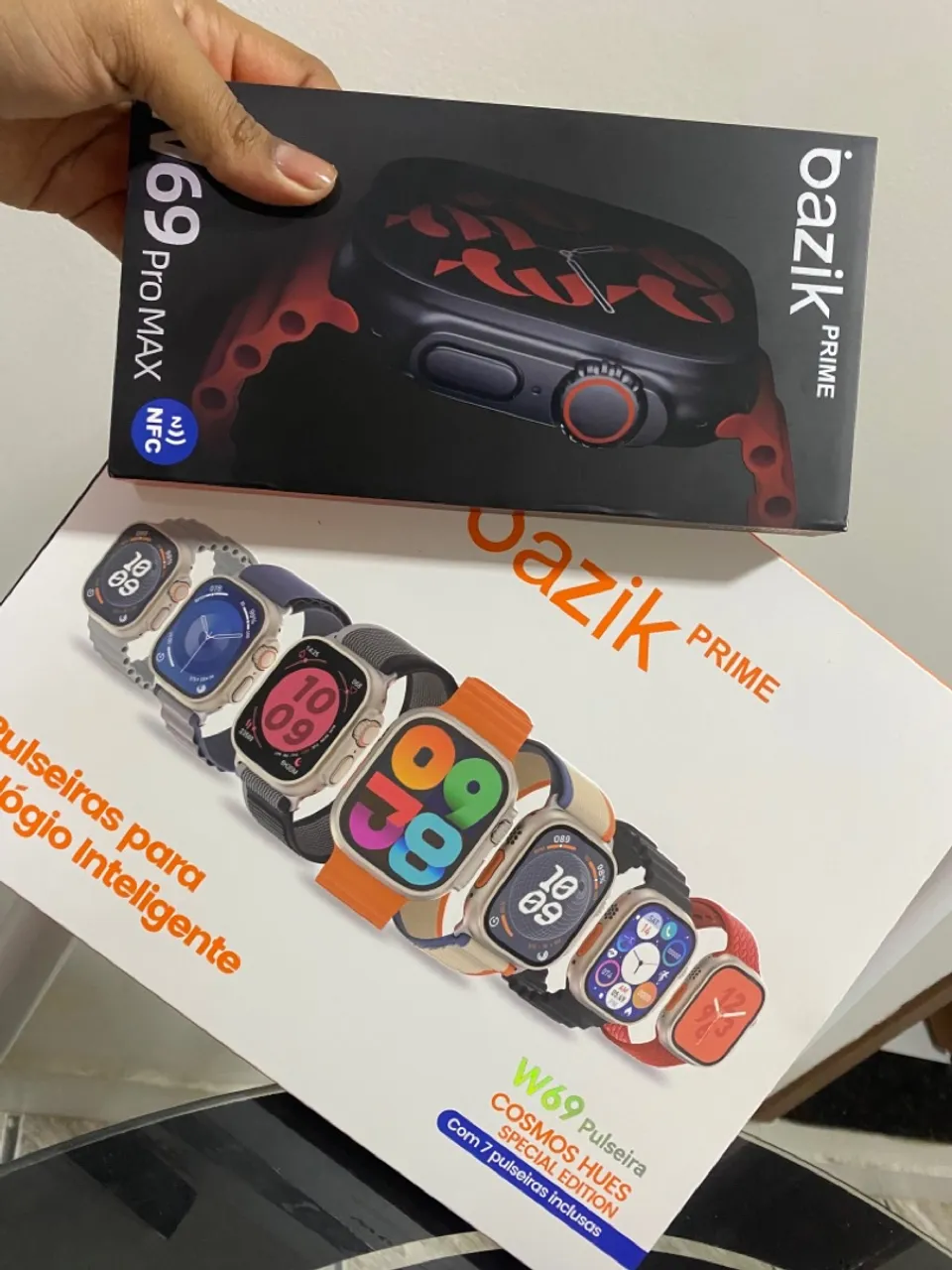 Smartwatch W69 Pro Max Bazik Prime Cosmos Hues