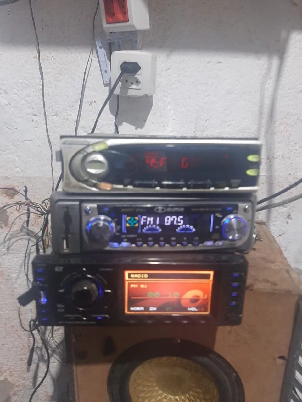 Rádio de carro 3 unidades e vendo separado tbm - Foto 2