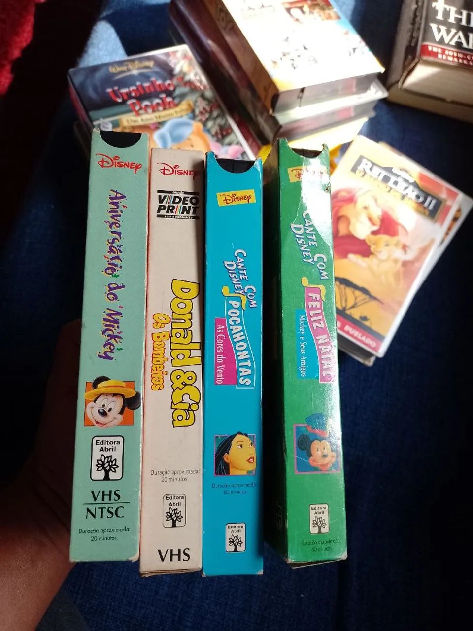 Fitas VHS - Desenhos Disney - Foto 2