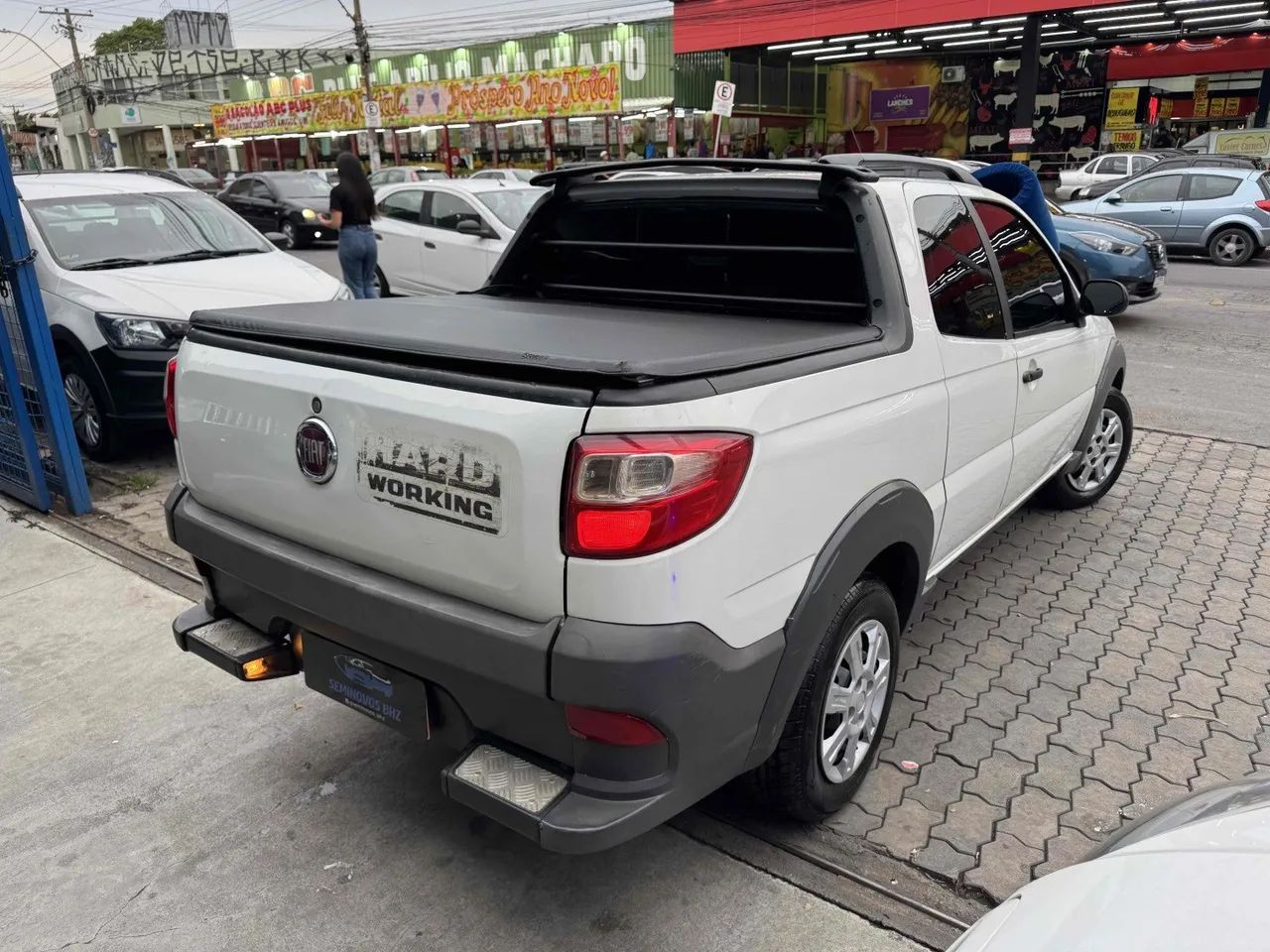 Fiat Strada Working Hard 1.4 Fire Flex 8V CD 2018 - Foto 4