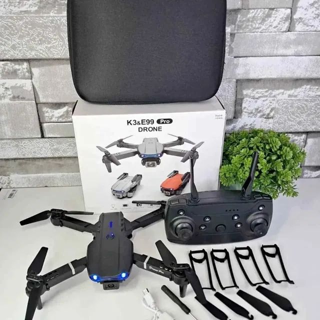 Drone E99 Pró 4K O ORIGINAL/CÂmera 4k/wifi/+ MALETA
