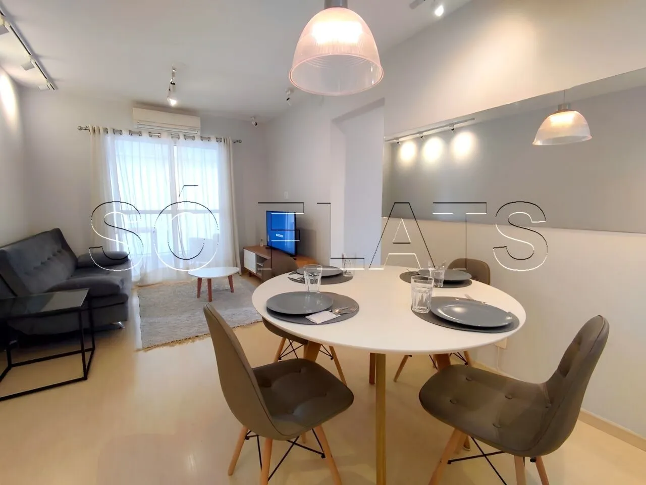 Helbor Trend Jardins, apto disponível para locação contendo 74m², 03 dormitórios e 01 vaga