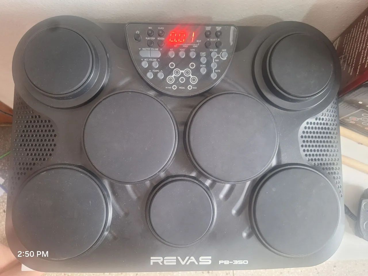 Bateria Eletrônica Revas PB-350 - Foto 2