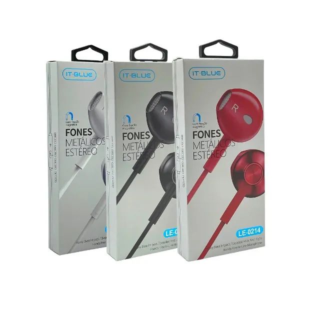 Fone de Ouvido com Microfone LE-0214 - Foto 6